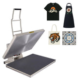 24x32 Inch Heat Press, 110V 4500W High Pressure Clamshell Heat Press Machine for Business, Large Professional Digital Control Heat Transfer Machine for Sublimation, Sliding Base Design