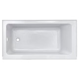 American Standard 2946202.020 Studio 60 x 32-Inch Alcove Bathtub, Left-Hand Drain, White