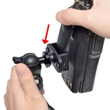 UAYESOK Heavy Duty Handheld Radio Car Mount, Speaker Mic Vehicle Holder (Vacuum Suction Cup, Windshield Dashboard Mounting) For HT, Walkie talkie, Scanner