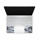 Carbon Fiber Laptop Skin Compatible with Asus ROG Zephyrus G14 (2025) - Gray Camouflage - Premium 3M Vinyl Protective Wrap Decal Cover - Easy to Apply | Crafted in the USA by MightySkins