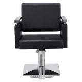 BarberPub Classic Hydraulic Barber Chair Styling Salon Chair for Hair Stylist Beauty Spa Equipment 8808 (Black)