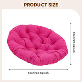 PYmijimy Padded Seat Cushion Stylish Hanging Basket Chair Cushion for Bedroom Outdoor