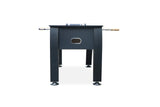 KICK Legend 55" Foosball Table (Black) – Professional Full-Size Indoor Game for Adults & Families with Counterbalanced & Uniformed Men, 6 Foosballs and Adjustable Leg Levelers