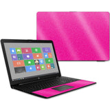 Glossy Glitter Skin for HP 17t Laptop 17.3" (2017) - Hot Pink | Protective, Durable High-Gloss Glitter Finish MIGHTY SKINS