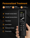 FSA-HSA Eligible Massager - Leg Massager for Circulation and Pain Relief FSA, Foot Massager with 6 Modes 8 Intensities 3 Timers, Leg Relaxation Pressure for Muscle, Gift for him her (Black,Medium)