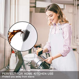 Jubatus 12 Pack 100% Cotton Aprons Bulk with 2 Pockets Cooking Chef Kitchen Adjustable Bib Apron for Women Men, White