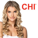 CHI Tourmaline Ceramic Curling Iron, Adjustable Temperature, Professional Tourmaline Hair Curler with Auto Shut-Off for Smooth, Frizz-Free Curls & Waves, 1″ Barrel