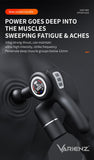 VARIENZ VM PRO Deep Tissue Massage Gun – Percussion Body Massager with Heat & Cold Therapy for Pain Relief, Muscle Recovery, 15 Speeds, 90° Rotation, Quiet Brushless Motor, Extra Battery Included