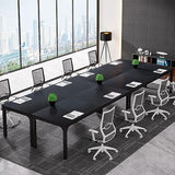 Tribesigns 13FT Conference Table,Large Rectangle Meeting Seminar Table for 10-14 Person