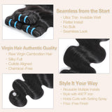 Misstoo 15A Cambodian Body Wave Bundles, 3 Bundles 24 26 28 Inch,