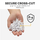 Fellowes P-40C 8 Sheet Cross-Cut Deskside Paper Shredder for Home Office