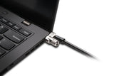 Kensington T-Bar Standard Keyed Lock Slot for Laptops, Durable 6’ Carbon Steel Cable Computer Lock, K65035AM