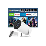Mini Projector with WiFi & Bluetooth, SUMTAB 2026 Upgraded Portable Projector, 1080P & 4K Support Video Projector, Smart Projector for Home Outdoor, Compatible with iOS/Android/Windows