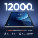 MESWAO 16-Inch Android 16 Tablet, Helio G99, 12GB RAM, 128GB Storage, Wi-Fi
