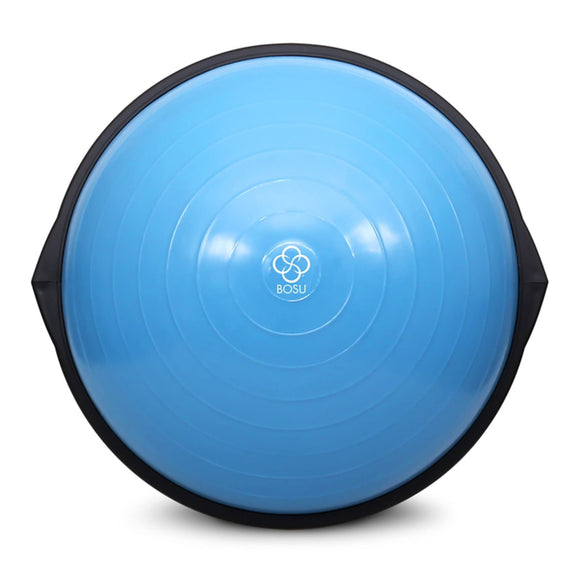 Bosu Multi Functional Original Home Gym 26 Inch Full Body Balance Strength Trainer Ball Equipment with Guided Workouts and Pump, Blue BOSU