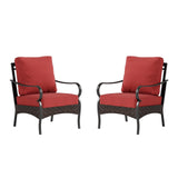 Sophia & William Metal Patio Furniture Set, 2 Pieces Outdoor Couch Sets