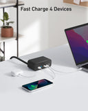 Anker 525 Charging Station, 7-in-1 USB C Power Strip, 65W Max
