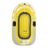 Inflatable Kayak Canoe for 1 Person with Quick Inflation, Storage, and Material for Fishing, Rowing, and Watersports FUZHUI