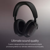 Bowers & Wilkins Px8 S2 Wireless Over-Ear Headphones, Onyx Black