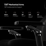 AutoFull M6 Ultra+ 2.0 Gaming Chair – World First with Shiatsu Massage | 720° Mechanical Armrests