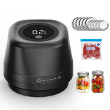 Newise Upgraded Electric Mason Jar Vacuum Sealer, 3-in-1 Automatic Vacuum Sealer Kit for Canning with Wide and Regular Mouth Mason Lids, Portable Mason Jar Sealer for Vacuum Bag, Gifts for Mom