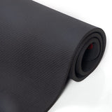 Power Systems Premium Hanging Club Exercise Mat, 56 x 23 x 3/8 Inches Thick, Jet Black (93834)