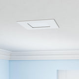 LUXRITE 16 Pack 6 Inch Ultra Thin Square Recessed Lighting - 5 Color Options, Dimmable LED Downlight, 12W, IC & Wet Rated, 1000 Lumens, Canless Recessed Light