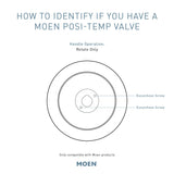 Moen Brantford Oil Rubbed Bronze Posi-Temp Tub and Shower Trim Kit, Including 8-Inch Eco-Performance Rainshower, Handle, and Tub Spout, Valve Required, T2253EPORB