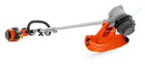 Husqvarna 220iL Cordless String Trimmer with 4 Ah Battery and Charger, 16-Inch Straight Shaft Electric Weed Eater