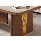 BGGJJ Computer Desk Rock Board Desk CEO Office Boss Desk
