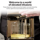 LEVO Lux - Premium Herbal Oil Infusion Machine - Botanical Extractor - Herb Dryer, Decarboxylator, & Oil Infuser - Gourmet Edible Infusion Maker - For Infused Gummies, Brownies & More - Gold LEVO