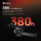 Magene PES P505/P515 Power Meter Crankset - ±1% Accuracy, 625g Lightweight, 380H Battery, 110BCD, ANT+/Bluetooth, IPX7 Waterproof for Cycling