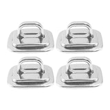 4Pcs Computer Lock Fixed Base Universal Laptop Security Anchor Plate Anti Theft Cable Lock for Notebook Tablet Projector in