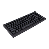 Jiawu Wireless Mechanical Keyboard with PBT Keycaps (Black)
