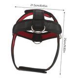 FOYTOKI and Neck Trainer Indoor Neck Exerciser Neck Weight Lifting Harness Trainer for Neck Safety Neck Trainer Neck Training Neck Harness Portable Diving Fabric Training Equipment FOYTOKI