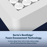 Serta Perfect Sleeper Ultimate 14.5" Twin Mattress - Medium Pillow Top, Cooling Gel Memory Foam, Pocket Innersprings for Motion Isolation, Edge Support, CertiPUR-US Certified - Oasis Sleep