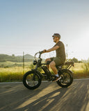 OUXI V8 Electric Bike for Adults, 20" Electric Dirt Bike with NFC Unlock