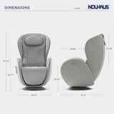 Nouhaus Luna Massage Chair Full Body with Zero Gravity Recline