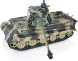 Heng Long US in Stock 2.4G 1/16 Tk7.0 Plastic RTR RC Tank Toys - German King Tiger - Shooting BB