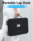 Yotnufy Adjustable Lap Desk with Cushion - 8 Angles Ergonomic Adjustment
