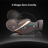 Osaki Pro OS-4D Paragon | Dark Brown | Massage Chair | Multi-Angle L-Track 4D Massage | Zero Gravity | Space Saving | Heating Foot Roller | Voice Recognition | High Intensity Fullbody Airbag