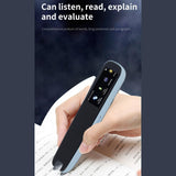 Translation Scanning Pen, Mobile Scanner Translator with Record Function, Digital Scanning Translation Pen Asixxsix