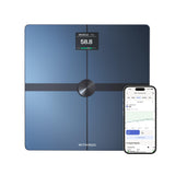 WITHINGS Body Smart - Digital Smart Scale for Body Weight, Weight Scale for Visceral Fat, Mucle & Fat Mass Heart Rate, Android & iOS comaptible
