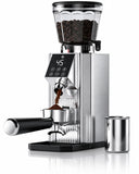 AMZCHEF Conical Burr Coffee Grinder, Espresso Grinder with 45 Grind Settings, Anti-Static Electric Coffee Bean Mill with Touchscreen Timer, 40mm Stainless Steel Burr