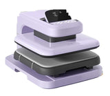 Embossing Machine, Heat Press Machine Digit 15x15 Sublimation Essential Bundle for T Shirts, Sublimation, Heat Press(B)