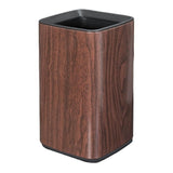Trash Bin Kitchen 3.1 Gallon Square Garbage Can, Open Top Metal Design with Removable Liner for Office, Living Room, Hotel and Commercial Use