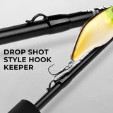 KastKing Crixus Fishing Rods, Casting Rod 7ft-Medium Heavy - Fast-2pcs KastKing