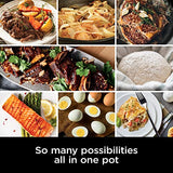 8.5 Quart Multi-Cooker, with 8-in-1 Slow Cooker, Dutch Oven, Steamer & More | Grey Ninja