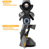 genyen eye Hair Dryer Holder Stand for Dyson Hair Dryer, Upgraded Dyson Hair Dryer Holder Dyson Hair Dryer Stand Black to Store 5 Dyson Hair Dryer Attachments with Cable Hook
