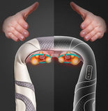 TOEWOE Neck Massager, Neck and Back Massager with Heat, Electric Deep Tissue Kneading Massage for Neck, Shoulder, Back, Foot, Leg Muscles Pain Relief